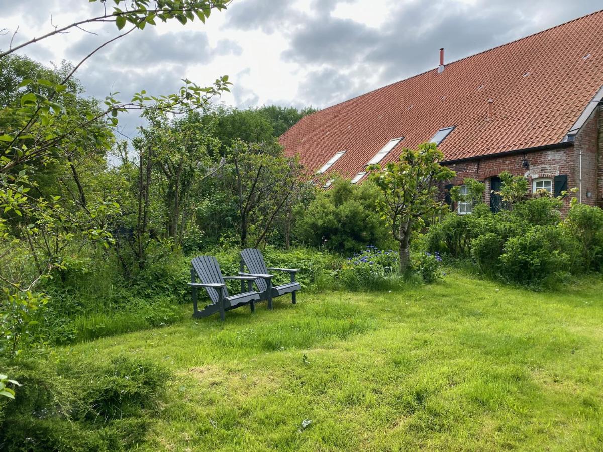 Ferienhof Spiegelhaus Krummhoern Exterior photo