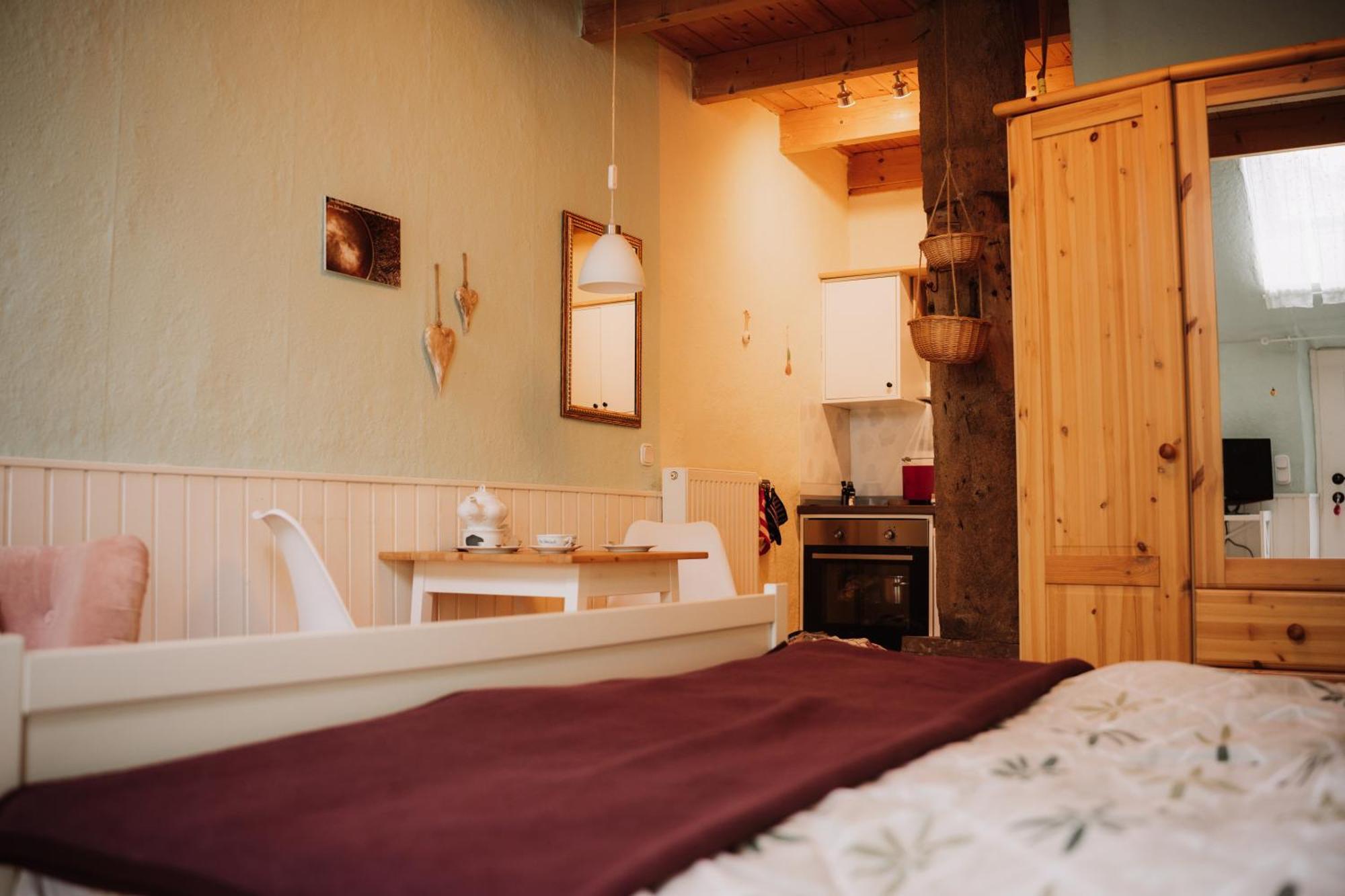 Ferienhof Spiegelhaus Krummhoern Room photo