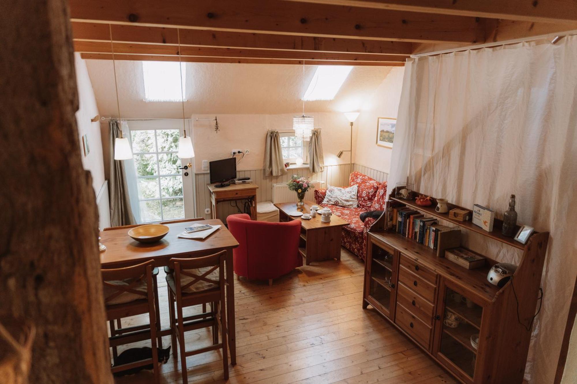 Ferienhof Spiegelhaus Krummhoern Room photo