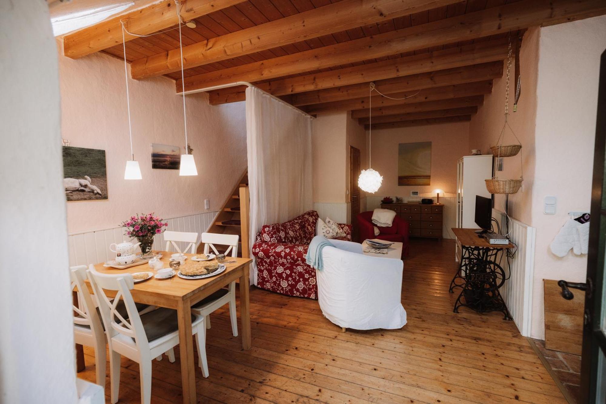 Ferienhof Spiegelhaus Krummhoern Room photo