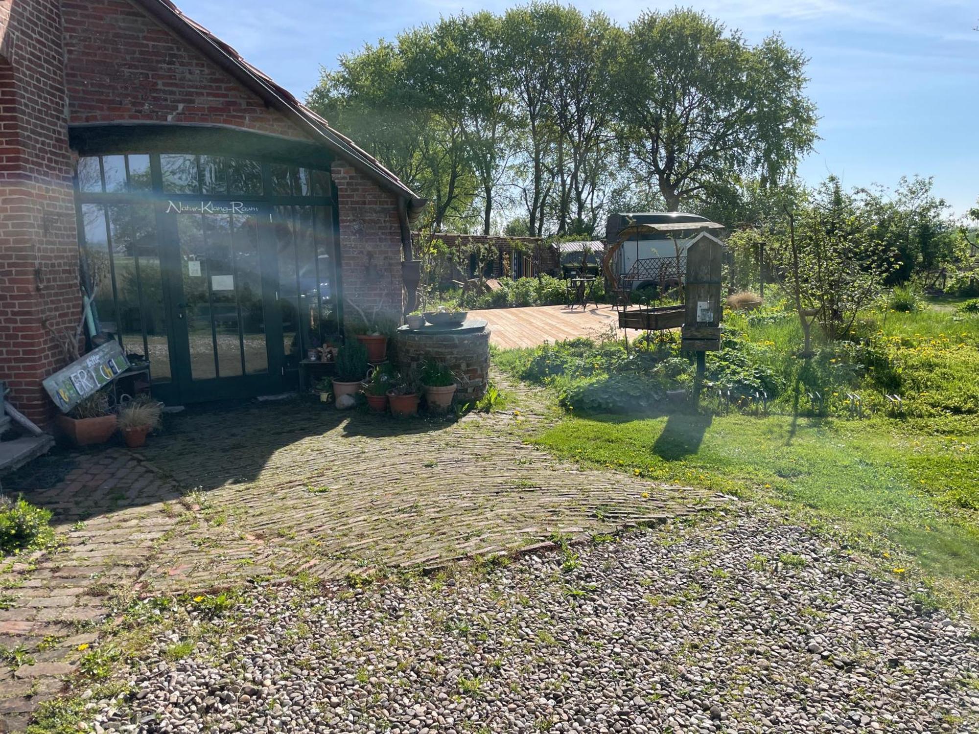 Ferienhof Spiegelhaus Krummhoern Exterior photo